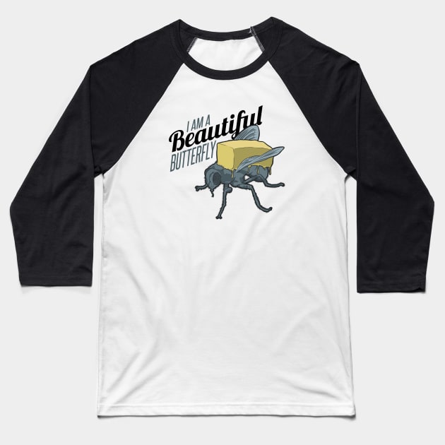 I am a beautiful butterfly Baseball T-Shirt by jeffective